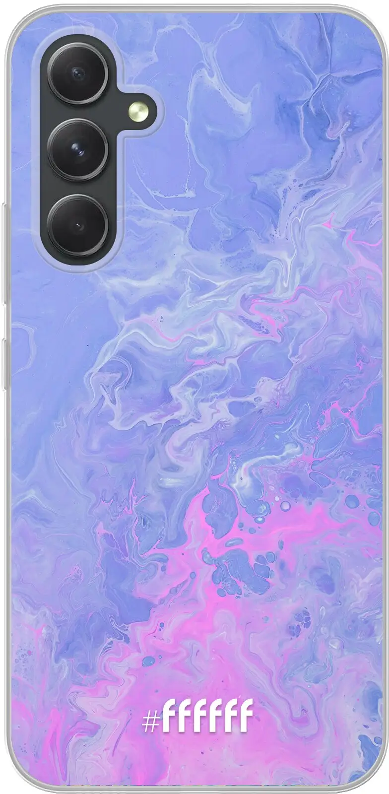 Purple and Pink Water Galaxy A54 5G