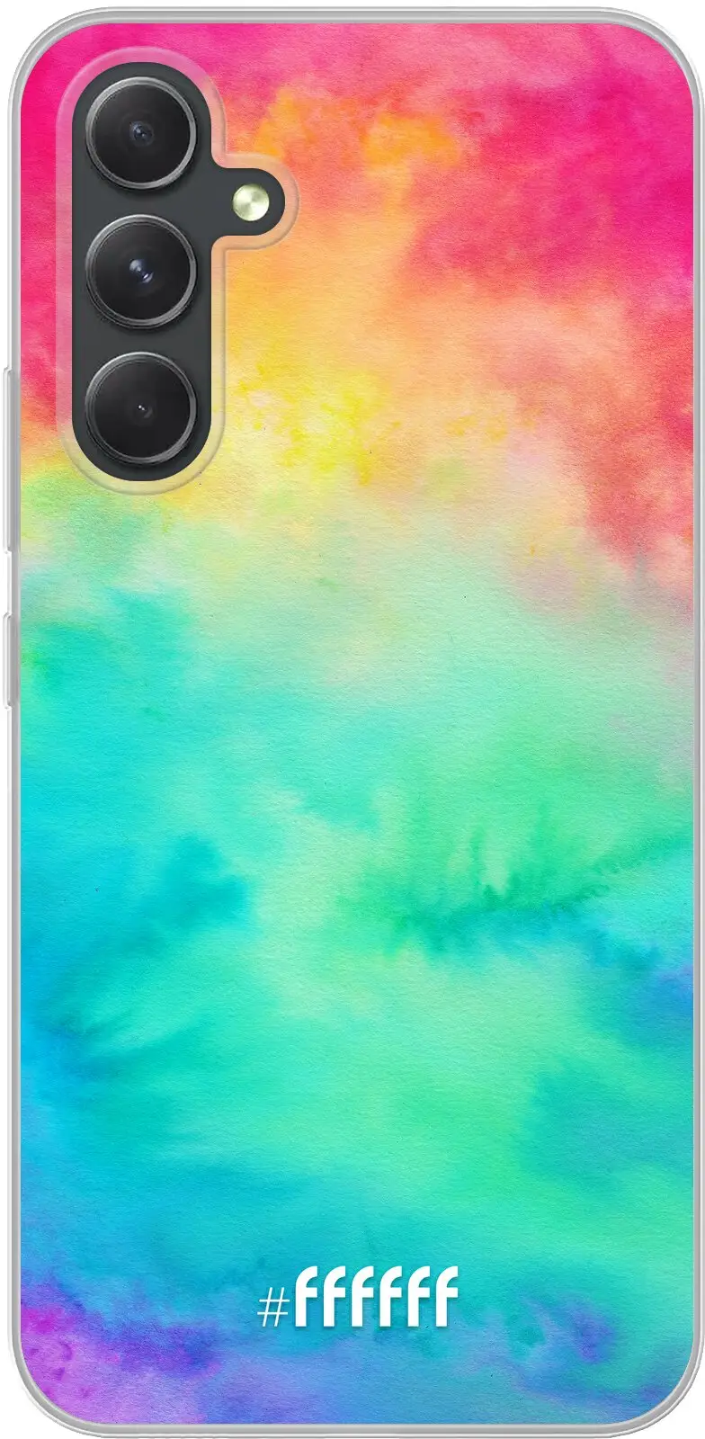 Rainbow Tie Dye Galaxy A54 5G