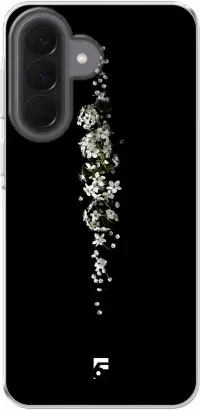 White flowers in the dark Galaxy A57