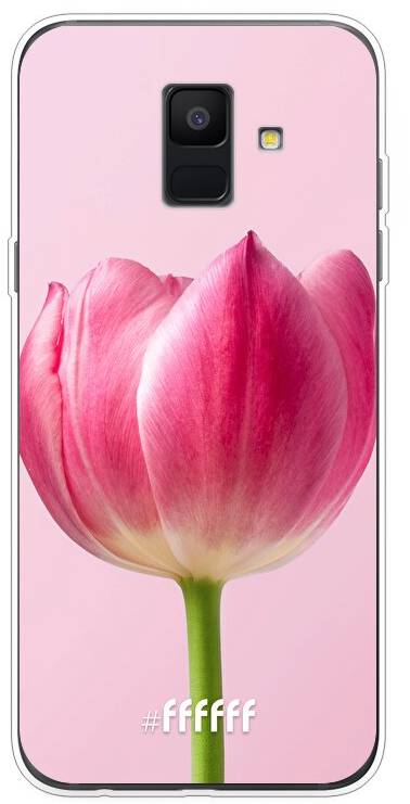 Pink Tulip Galaxy A6 (2018)