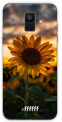 Sunset Sunflower Galaxy A6 (2018)