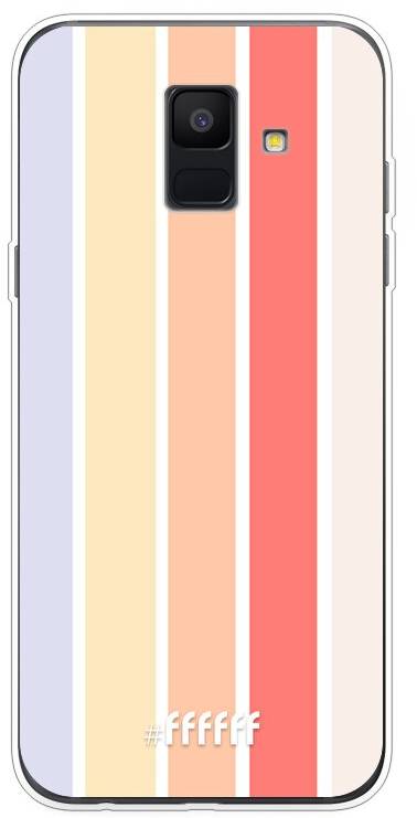 Vertical Pastel Party Galaxy A6 (2018)