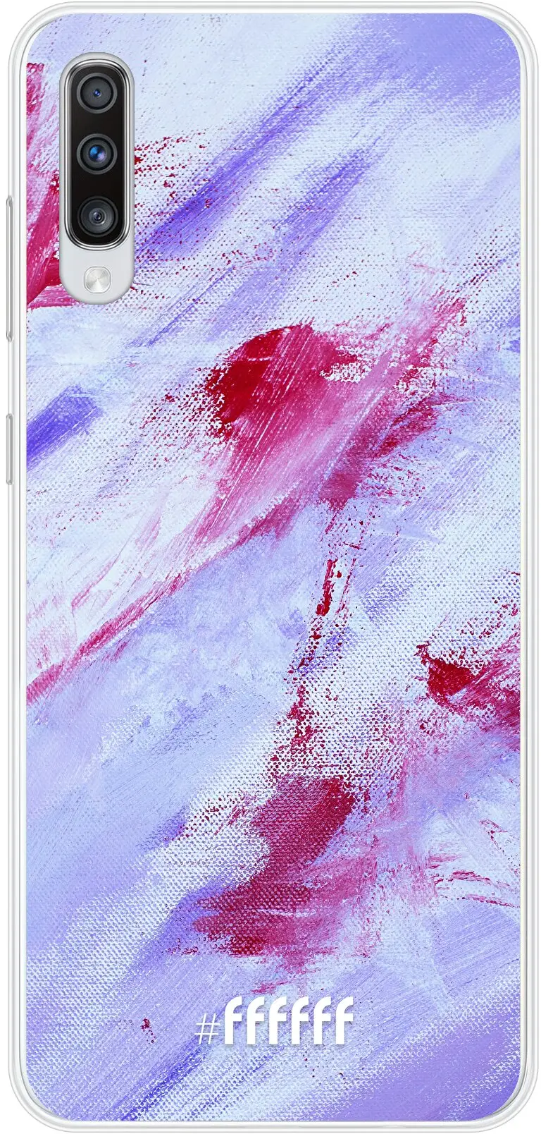 Abstract Pinks Galaxy A70