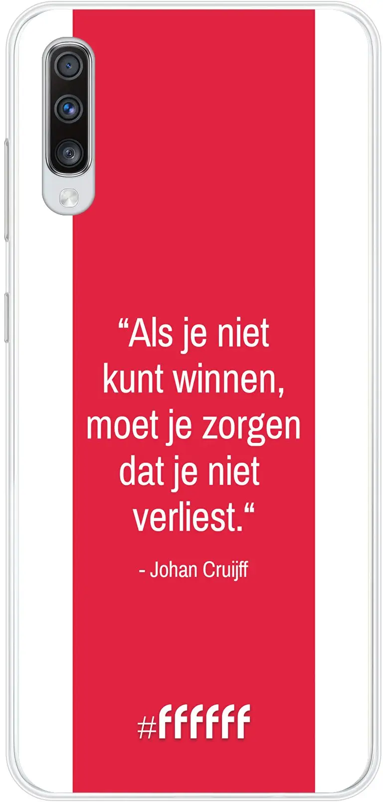 AFC Ajax Quote Johan Cruijff Galaxy A70