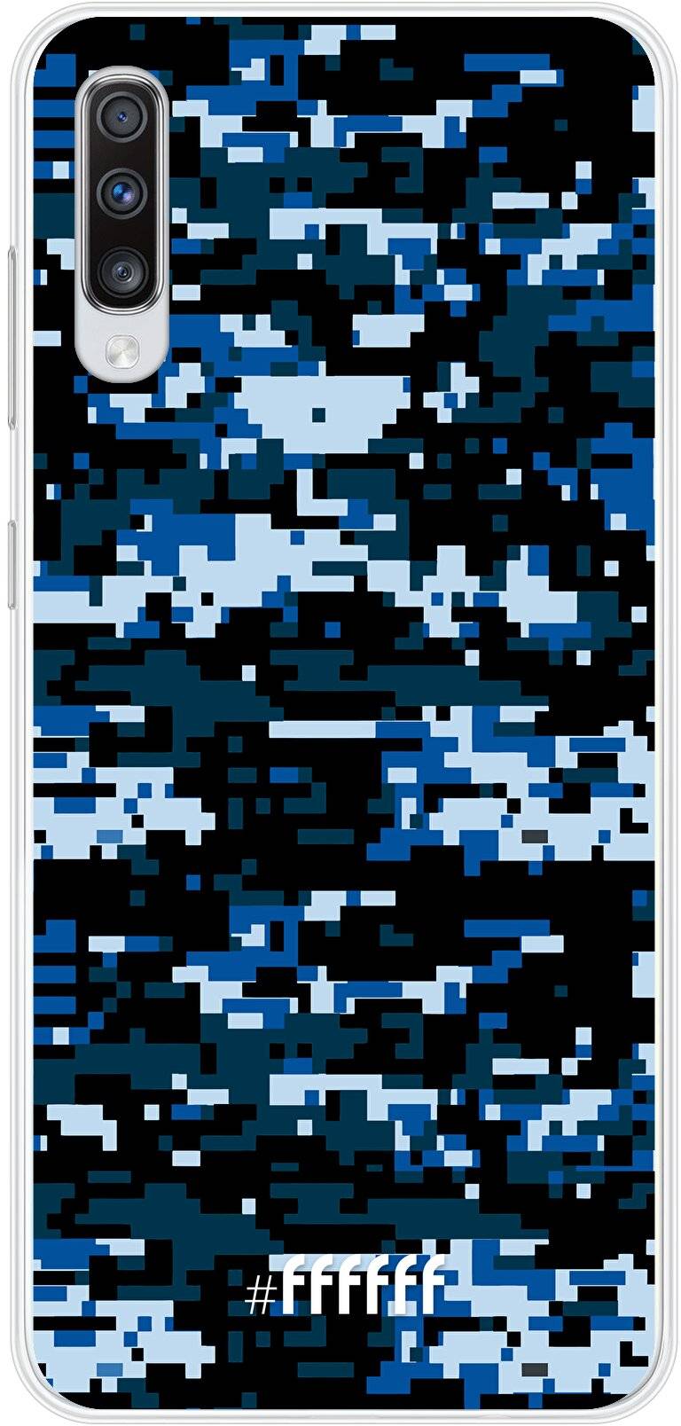 Navy Camouflage Galaxy A70