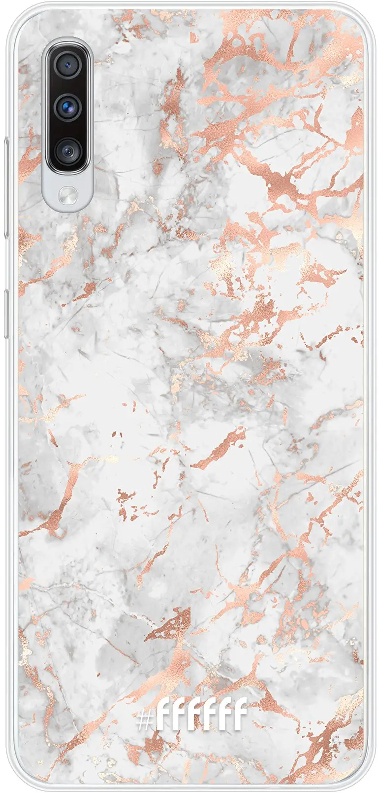 Peachy Marble Galaxy A70