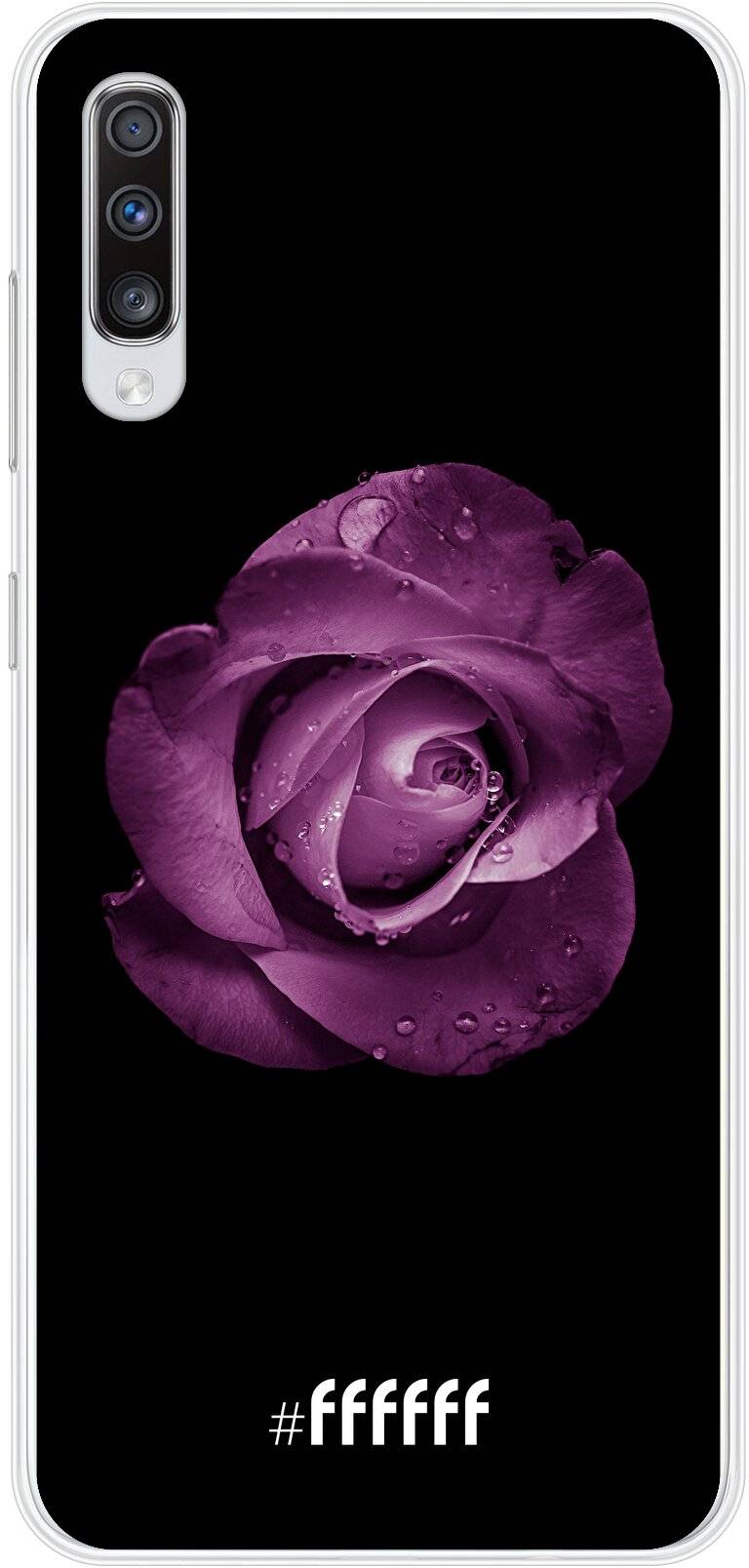 Purple Rose Galaxy A70