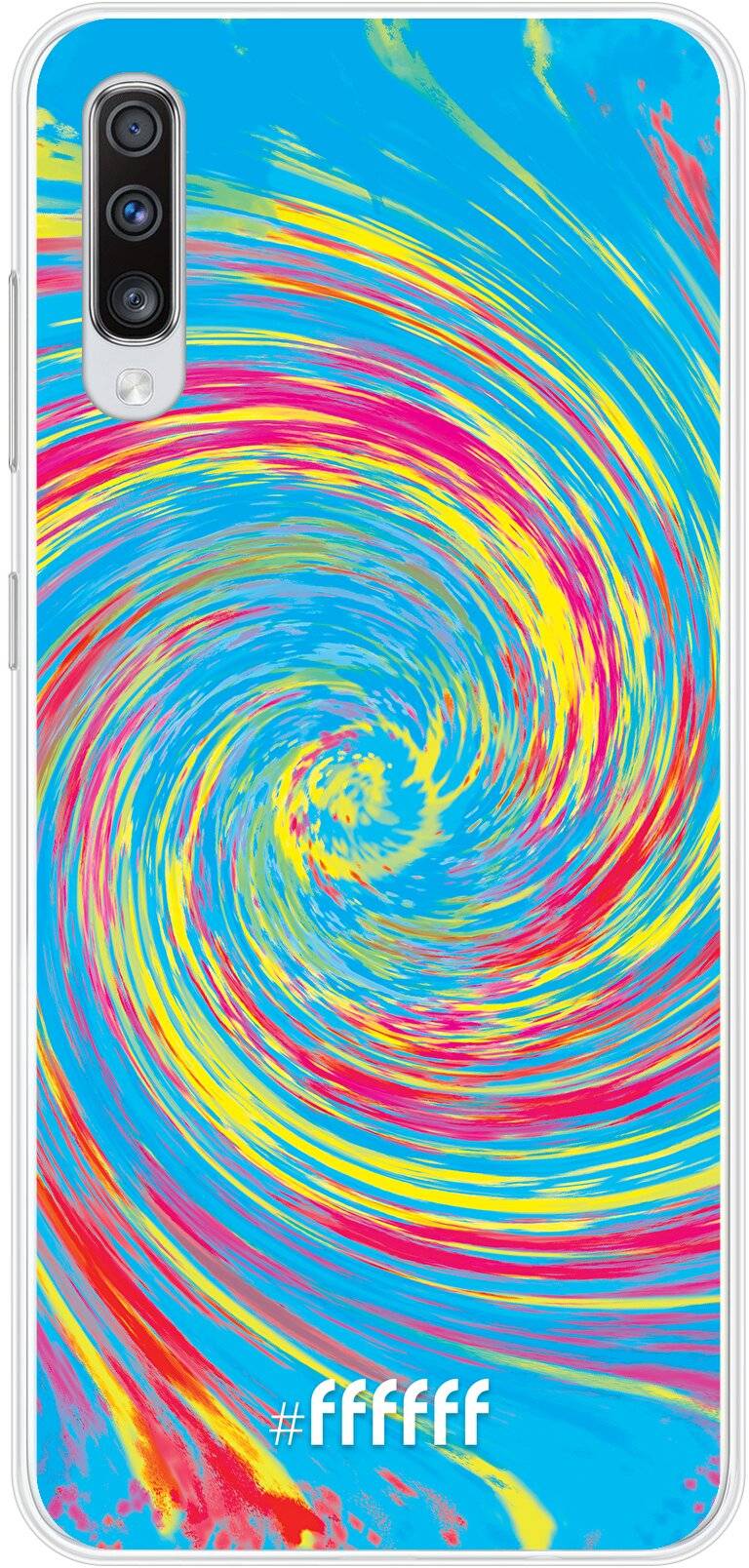 Swirl Tie Dye Galaxy A70