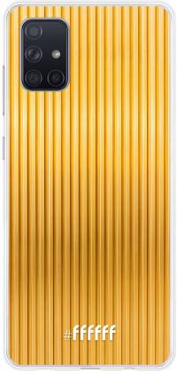 Bold Gold Galaxy A71