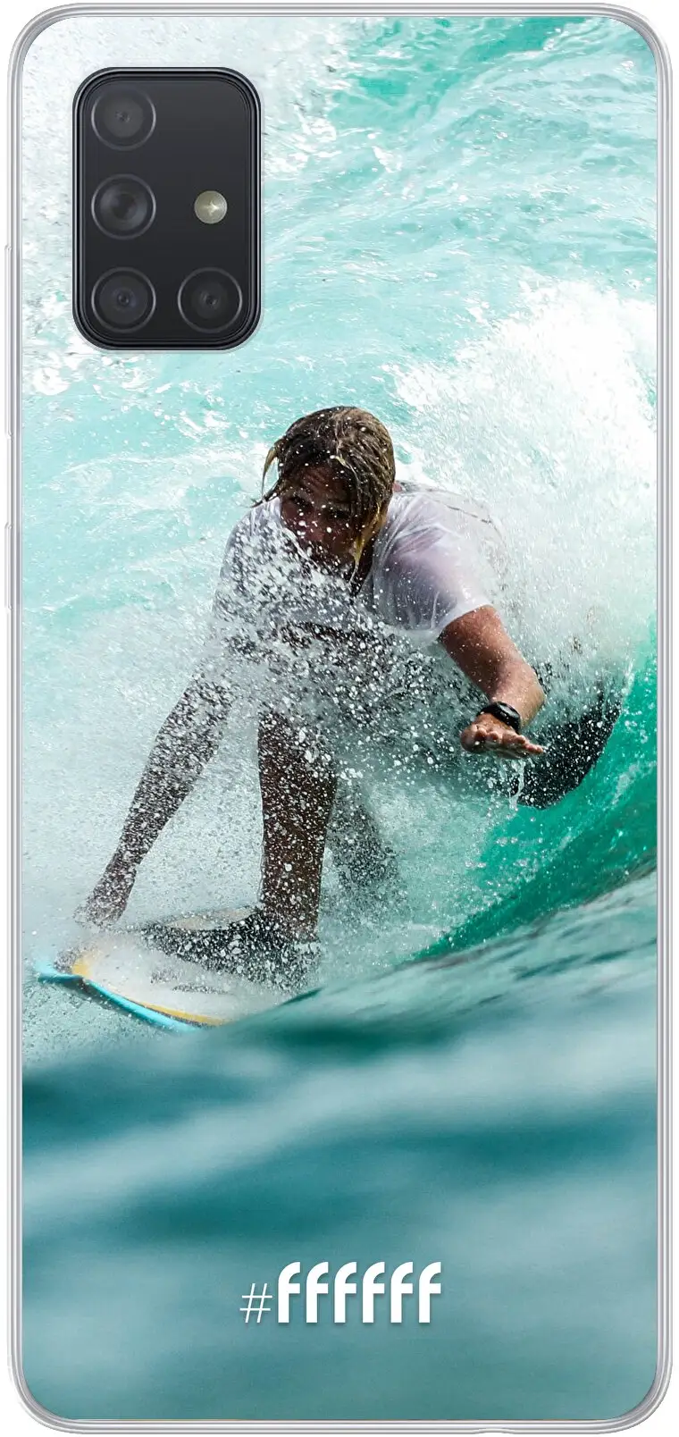 Boy Surfing Galaxy A71