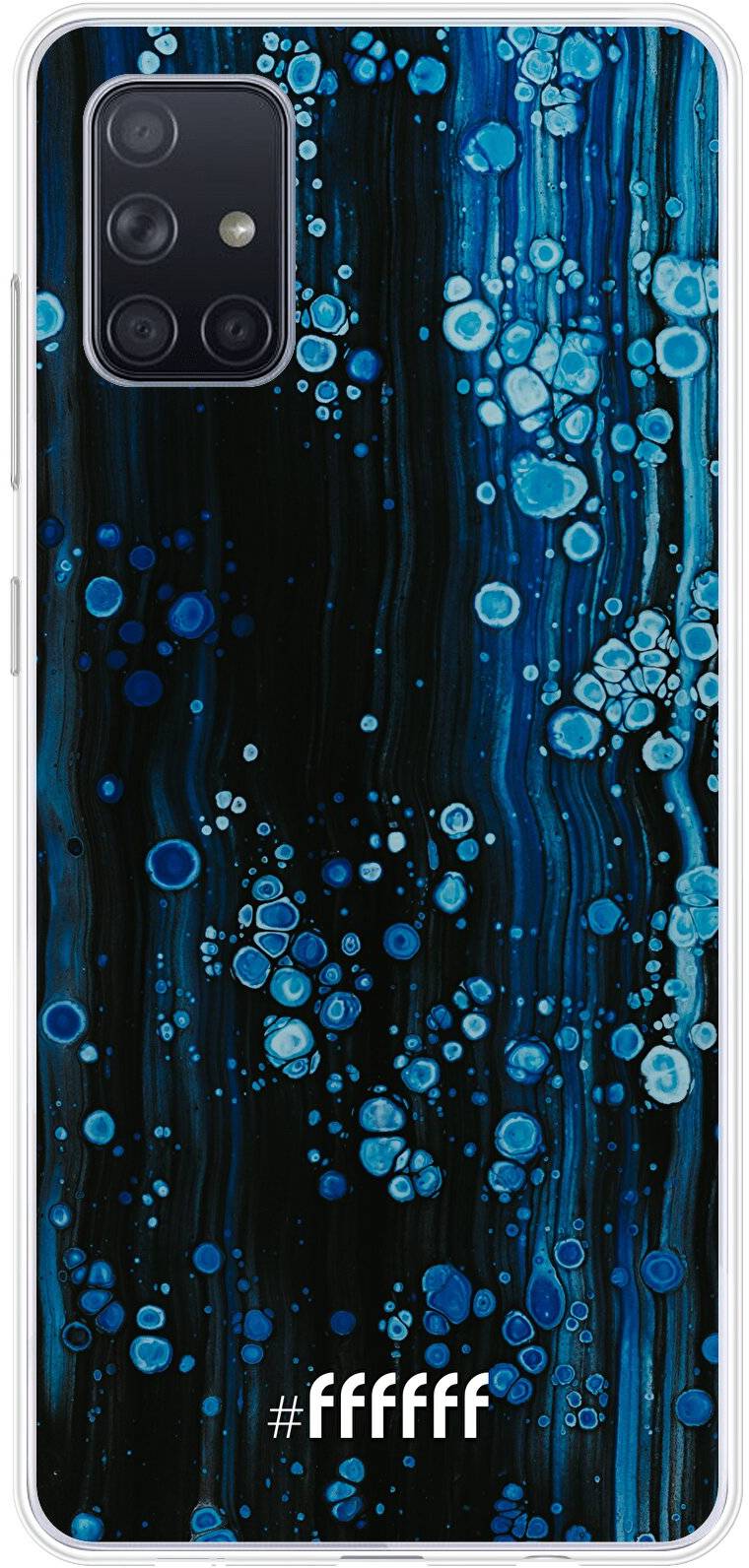 Bubbling Blues Galaxy A71