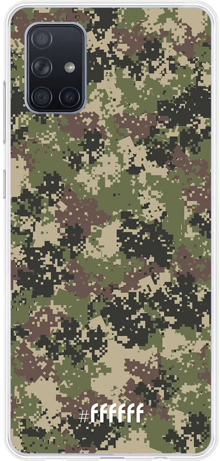 Digital Camouflage Galaxy A71