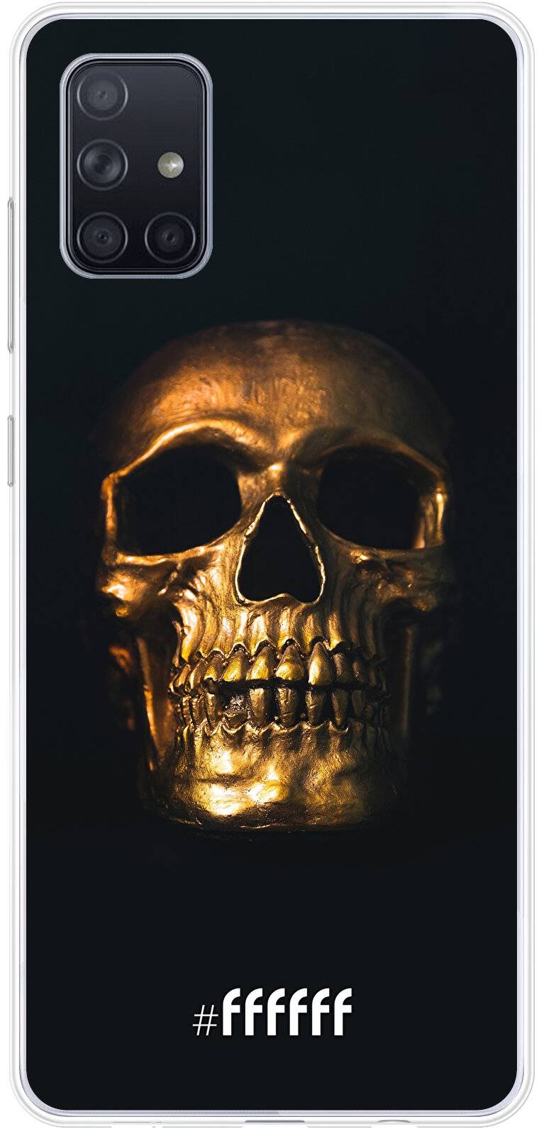 Gold Skull Galaxy A71