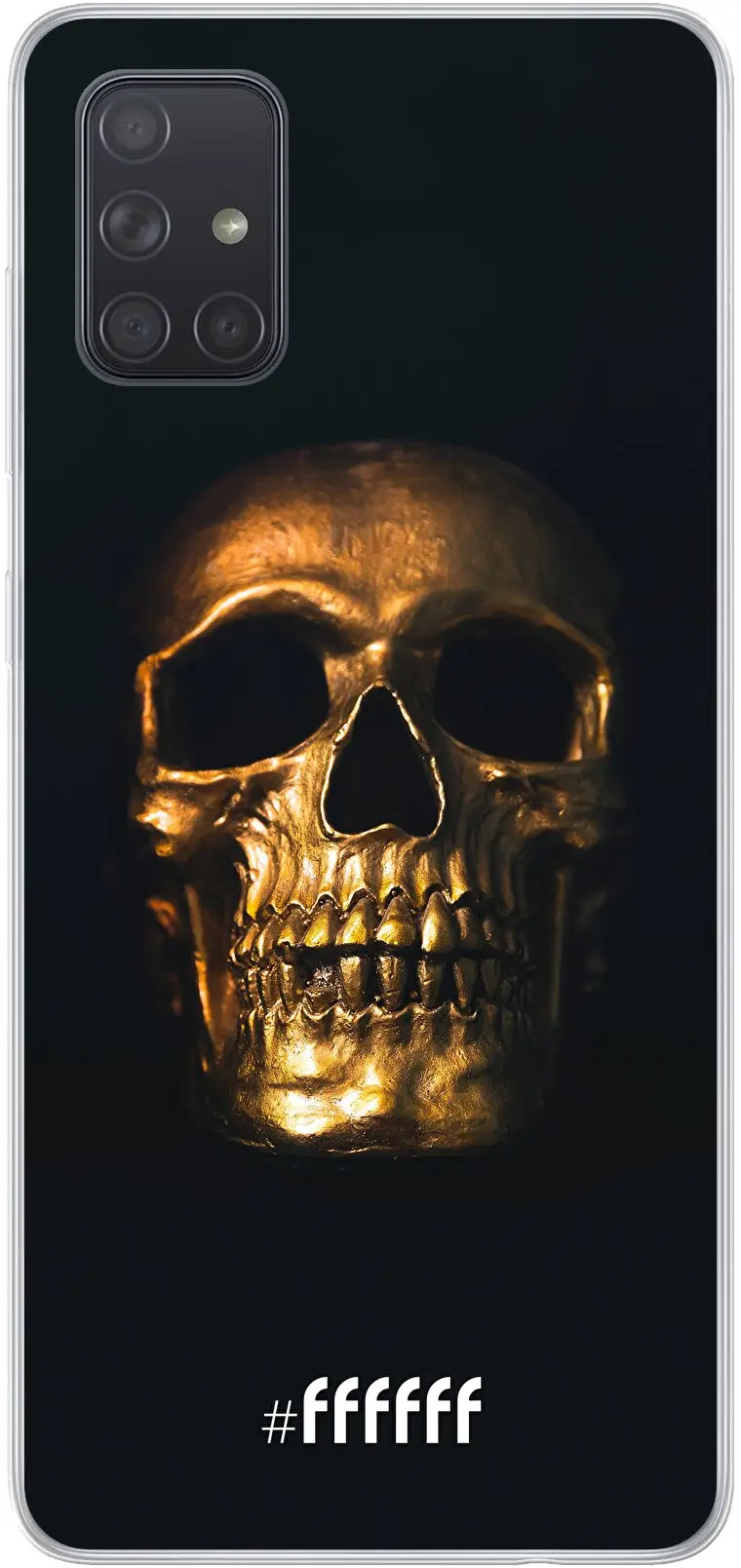 Gold Skull Galaxy A71