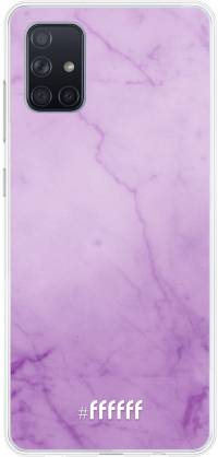 Lilac Marble Galaxy A71