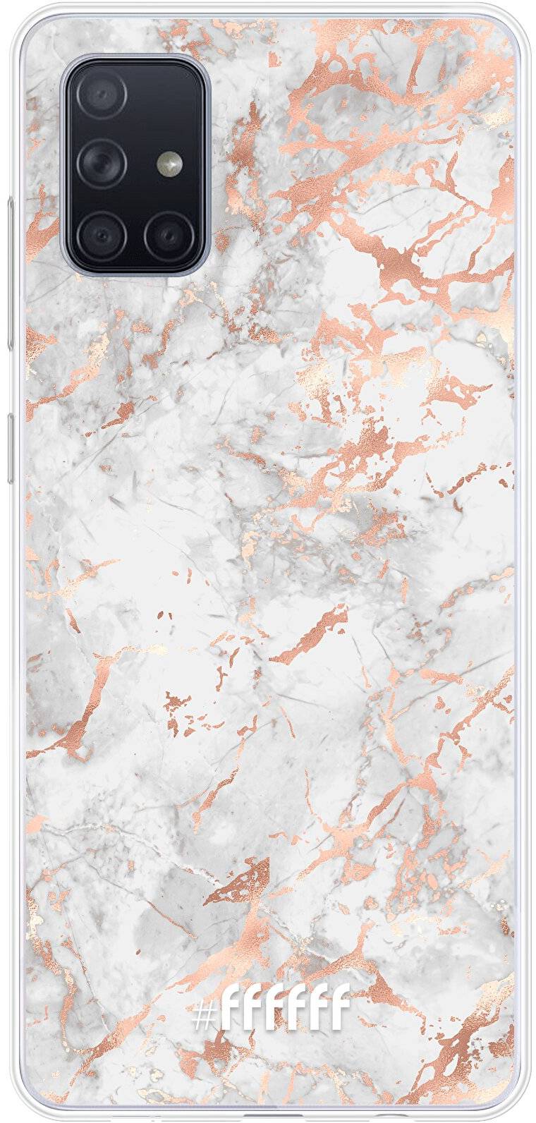 Peachy Marble Galaxy A71