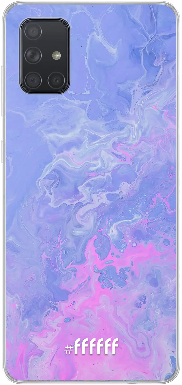 Purple and Pink Water Galaxy A71 5G