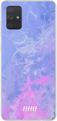 Purple and Pink Water Galaxy A71 5G