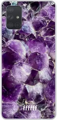 Purple Geode Galaxy A71