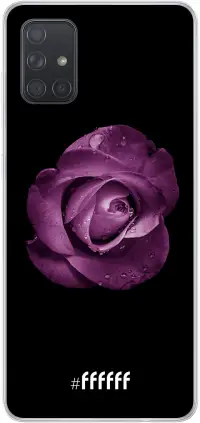 Purple Rose Galaxy A71