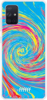 Swirl Tie Dye Galaxy A71