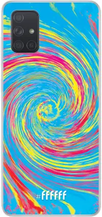 Swirl Tie Dye Galaxy A71 5G