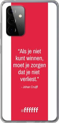 AFC Ajax Quote Johan Cruijff Galaxy A72