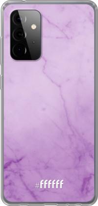 Lilac Marble Galaxy A72