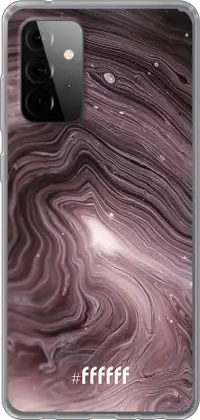 Purple Marble Galaxy A72