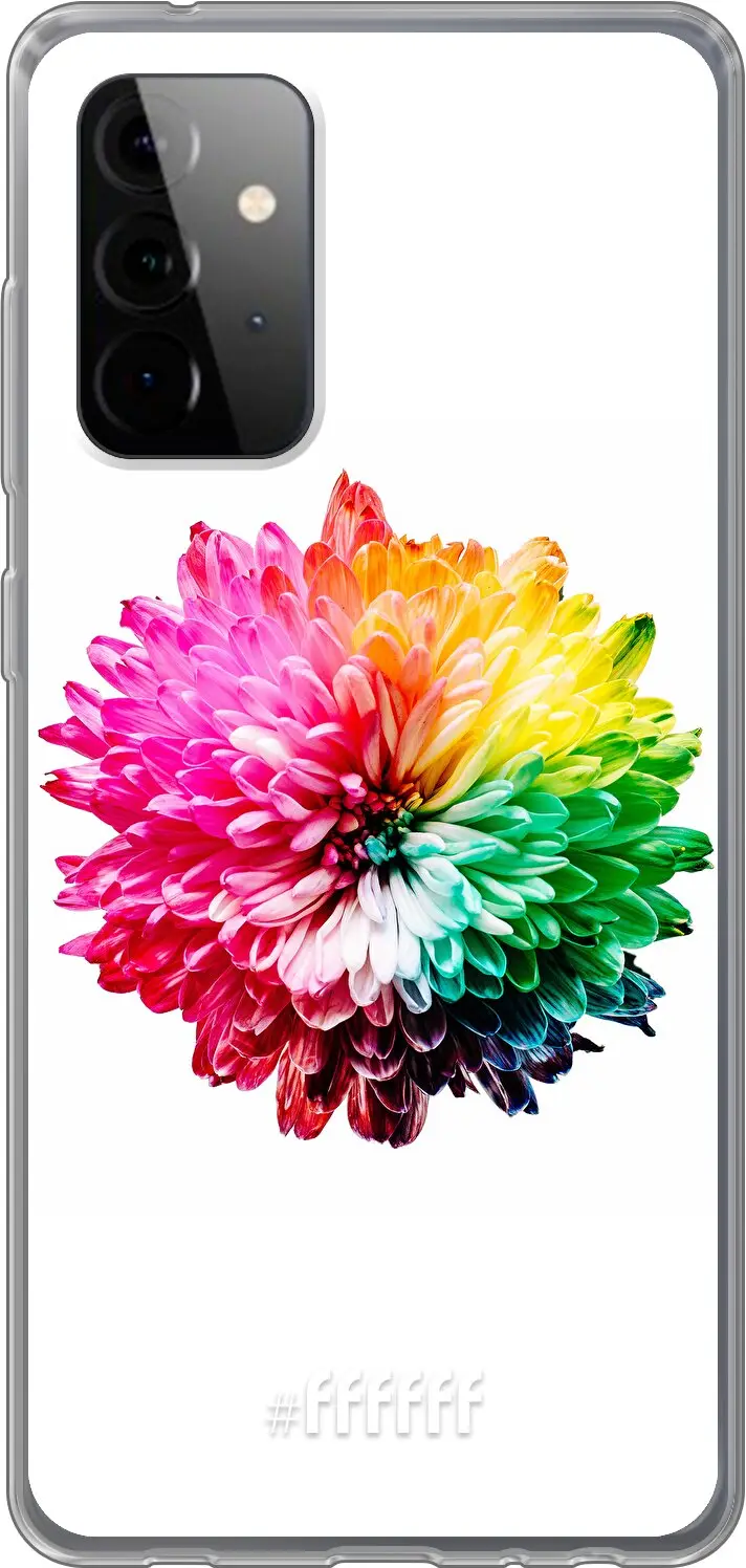 Rainbow Pompon Galaxy A72