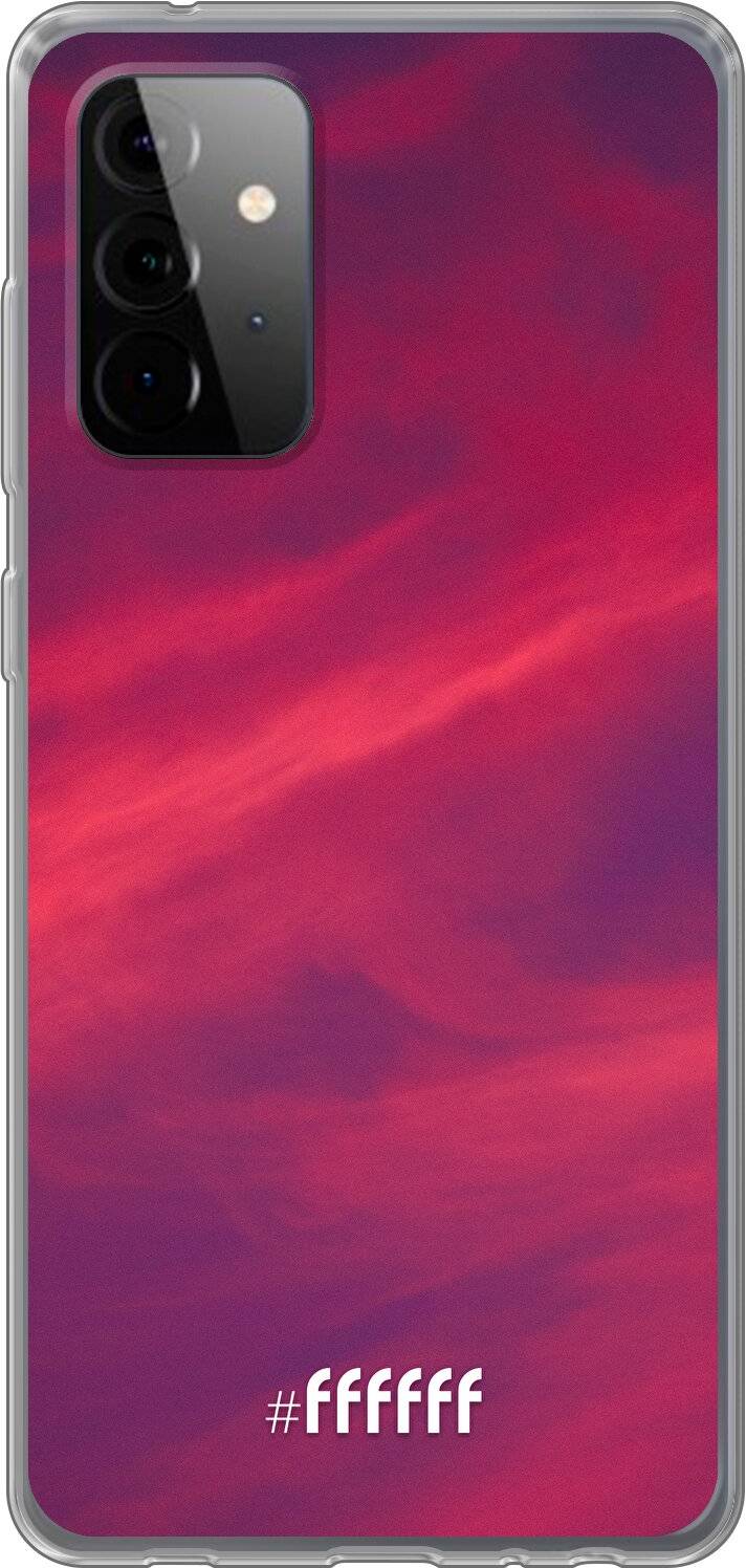 Red Skyline Galaxy A72