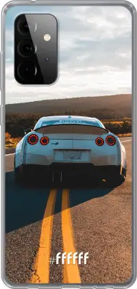 Silver Sports Car Galaxy A72