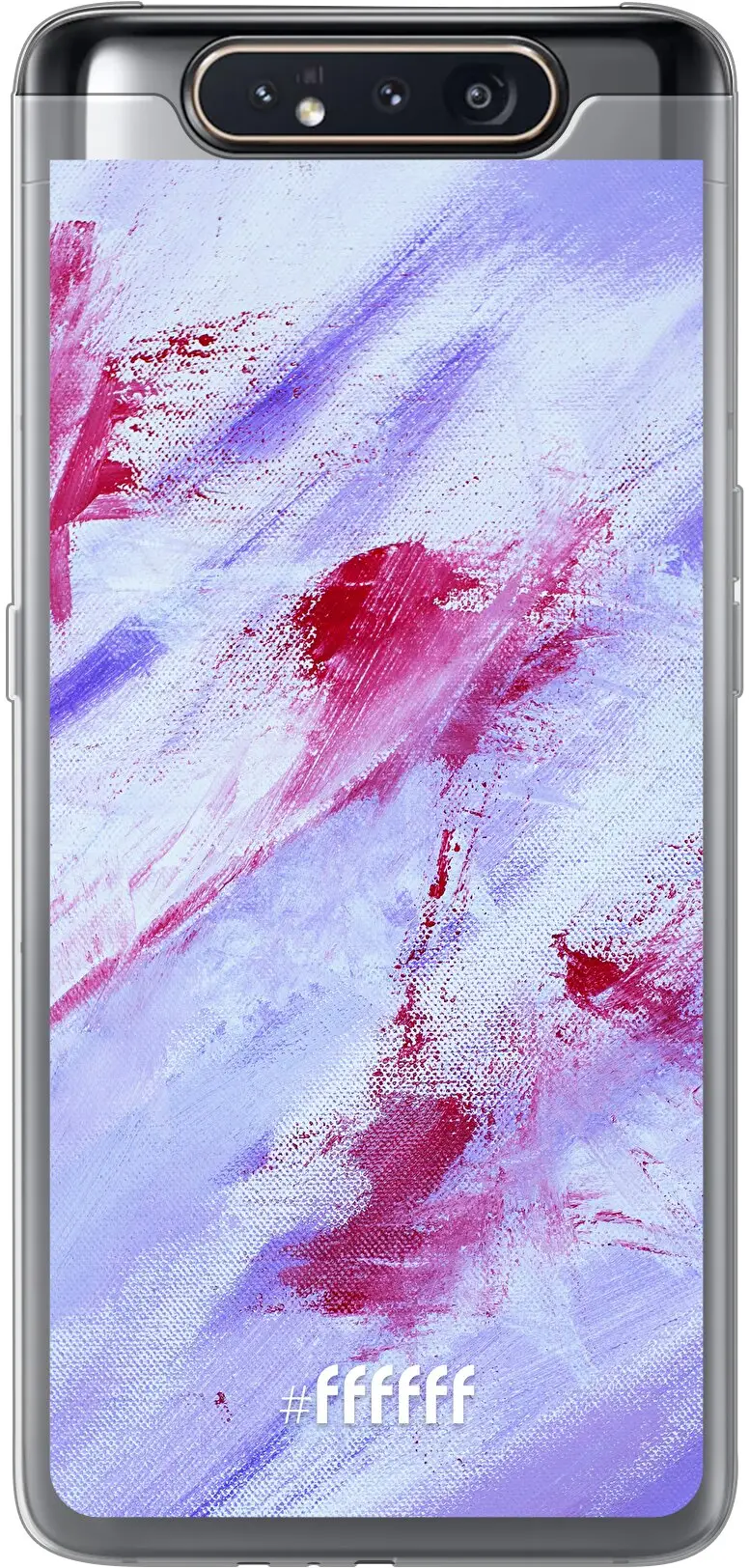 Abstract Pinks Galaxy A80