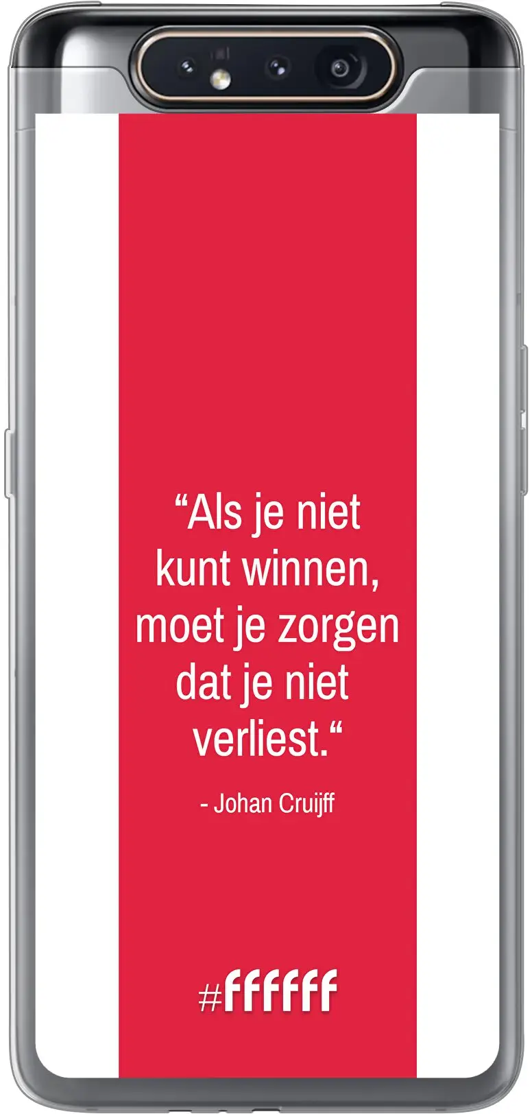 AFC Ajax Quote Johan Cruijff Galaxy A80