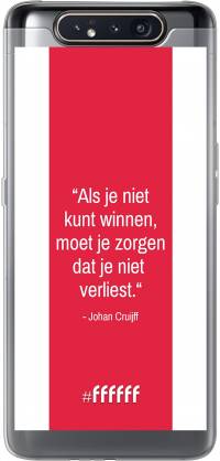 AFC Ajax Quote Johan Cruijff Galaxy A80