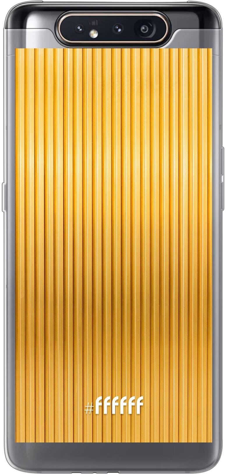 Bold Gold Galaxy A80