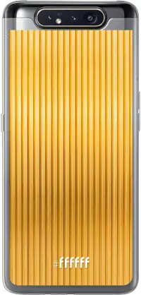 Bold Gold Galaxy A80