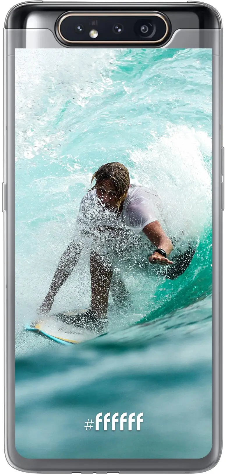 Boy Surfing Galaxy A80