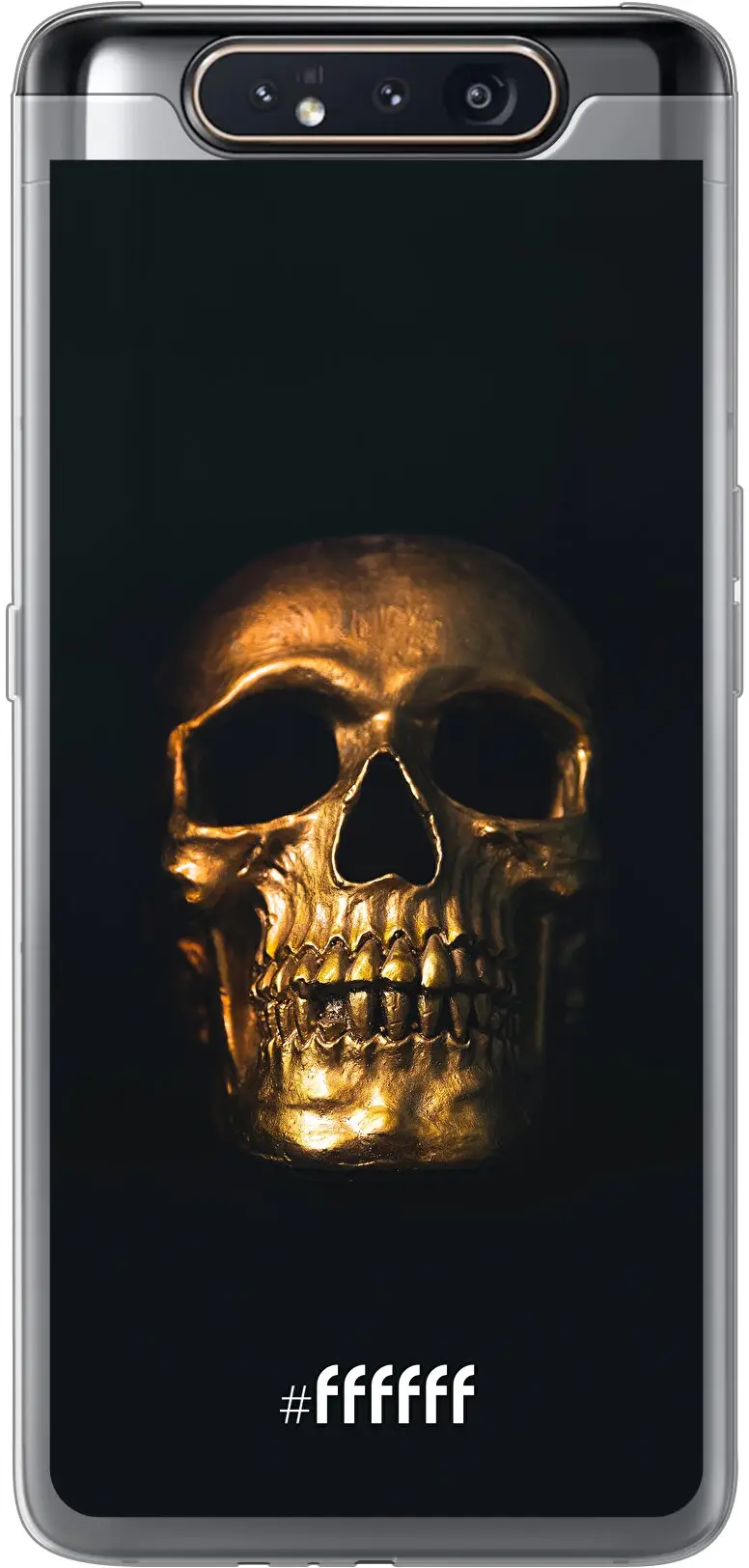 Gold Skull Galaxy A80