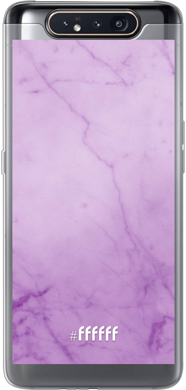 Lilac Marble Galaxy A80