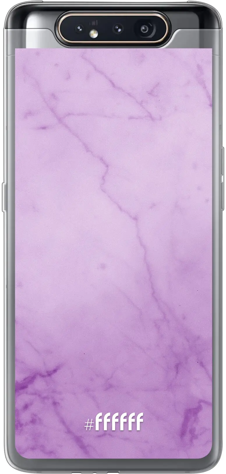 Lilac Marble Galaxy A80