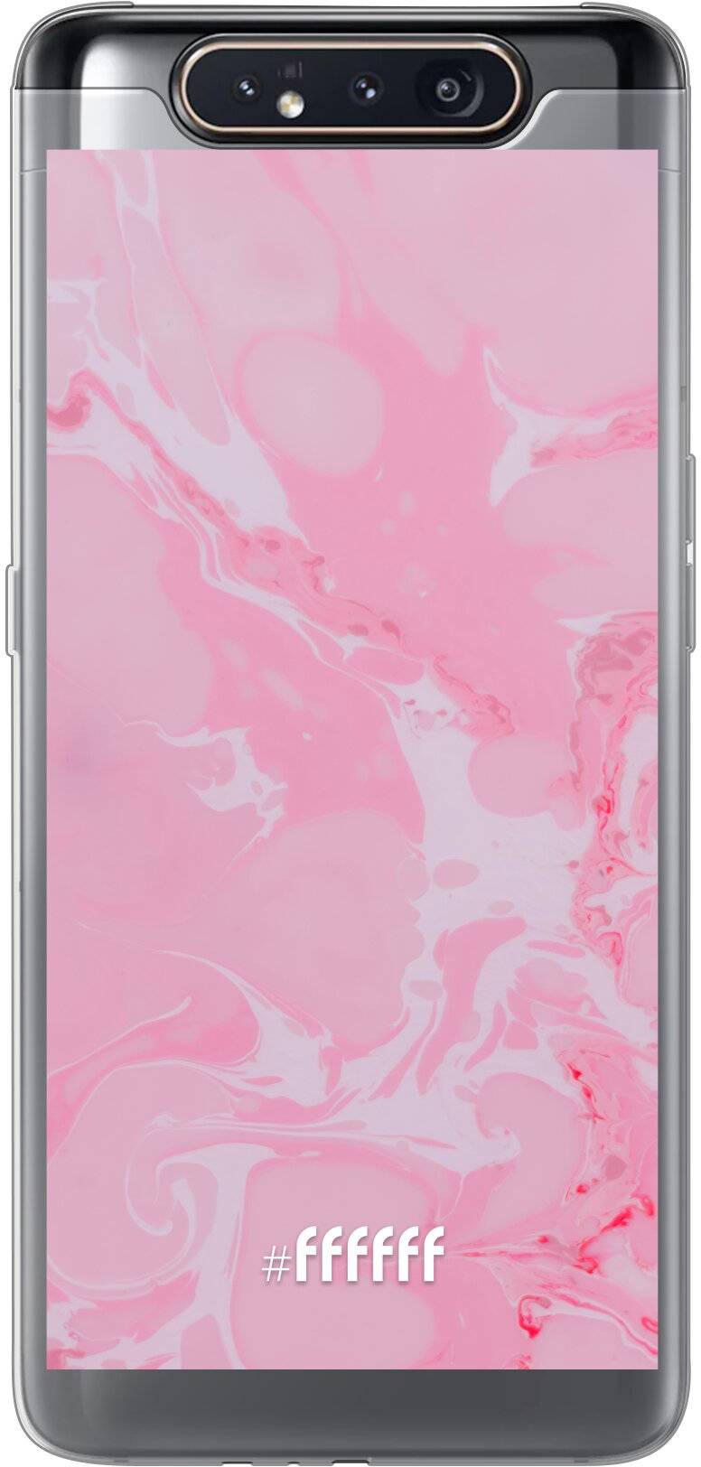 Pink Sync Galaxy A80
