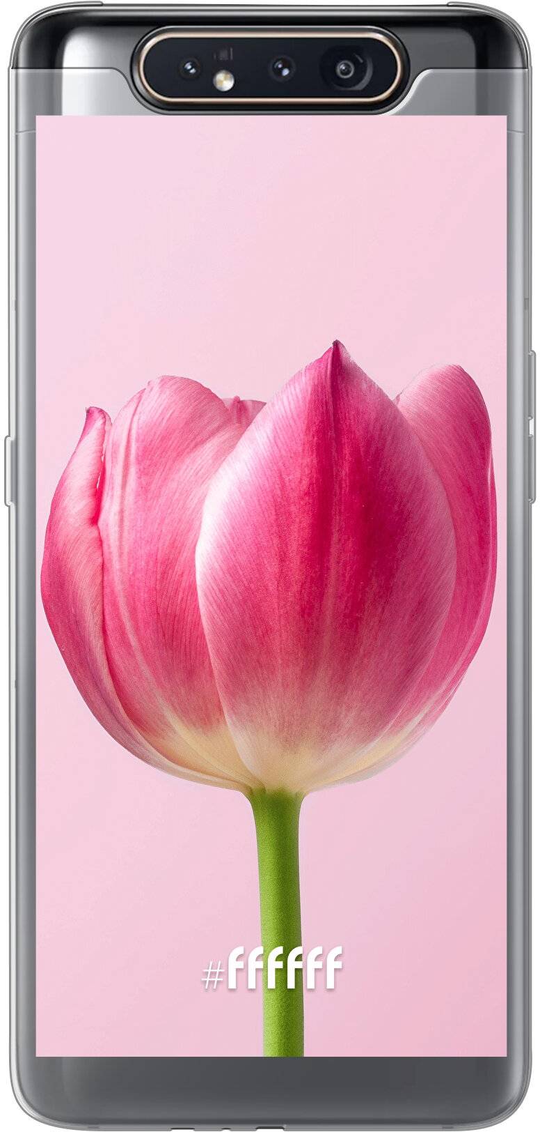 Pink Tulip Galaxy A80