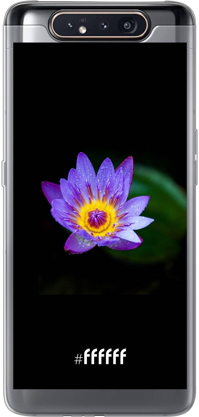 Purple Flower in the Dark Galaxy A80