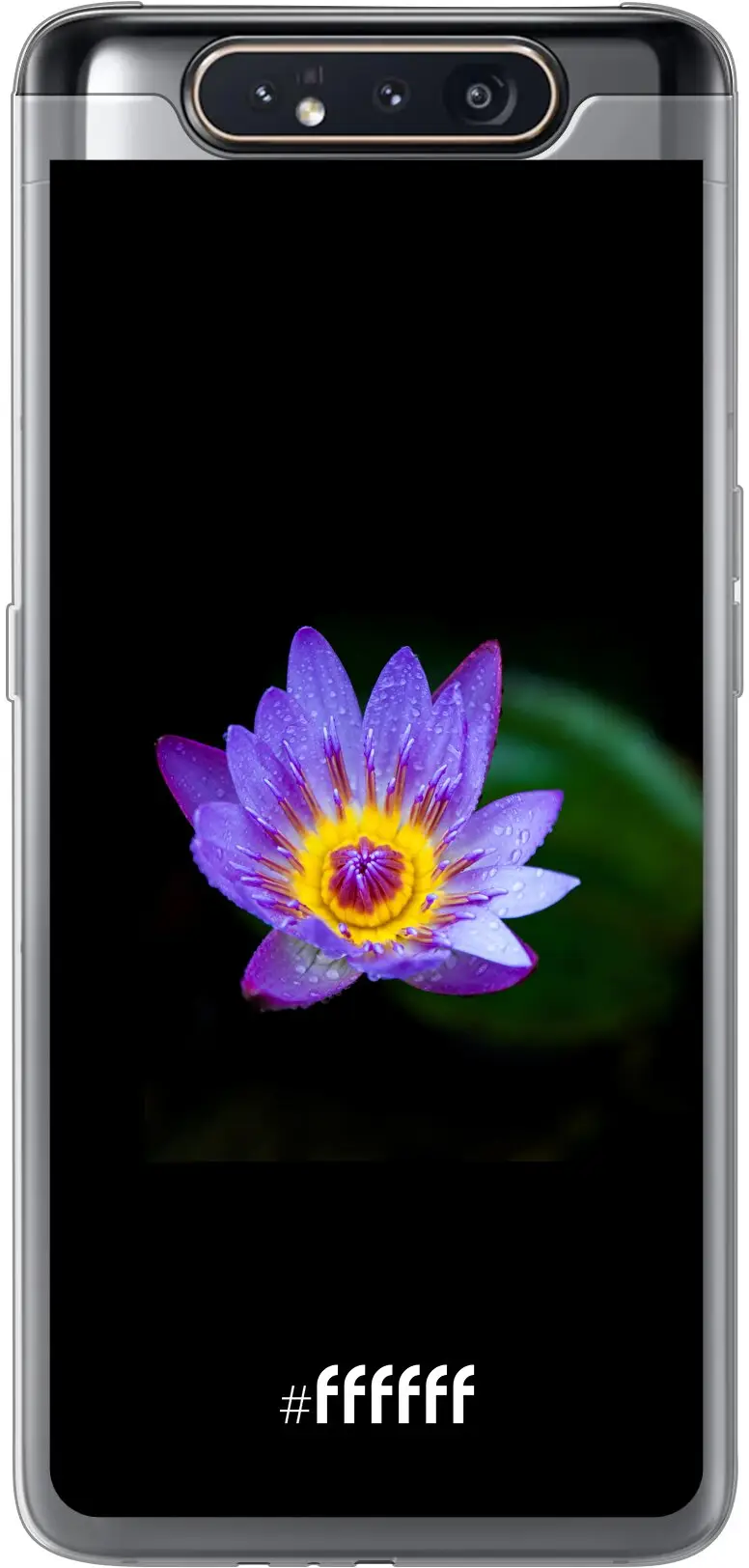 Purple Flower in the Dark Galaxy A80