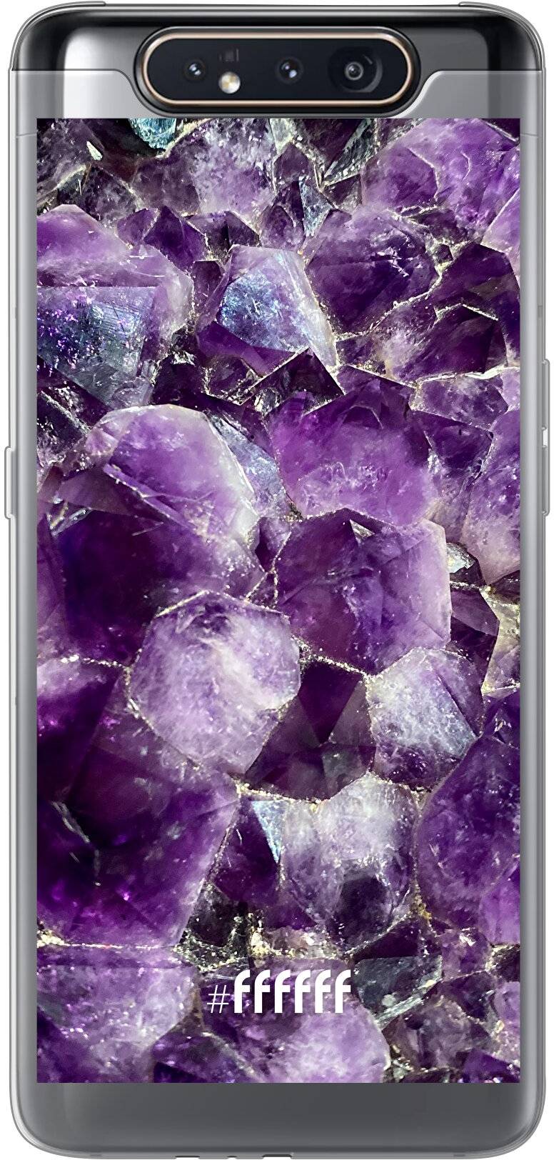 Purple Geode Galaxy A80