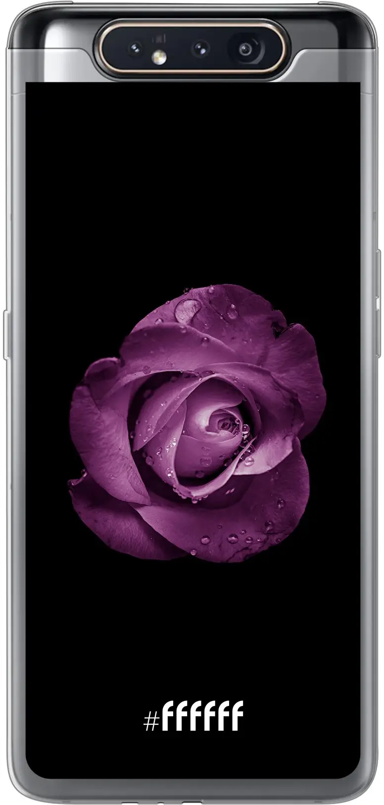 Purple Rose Galaxy A80