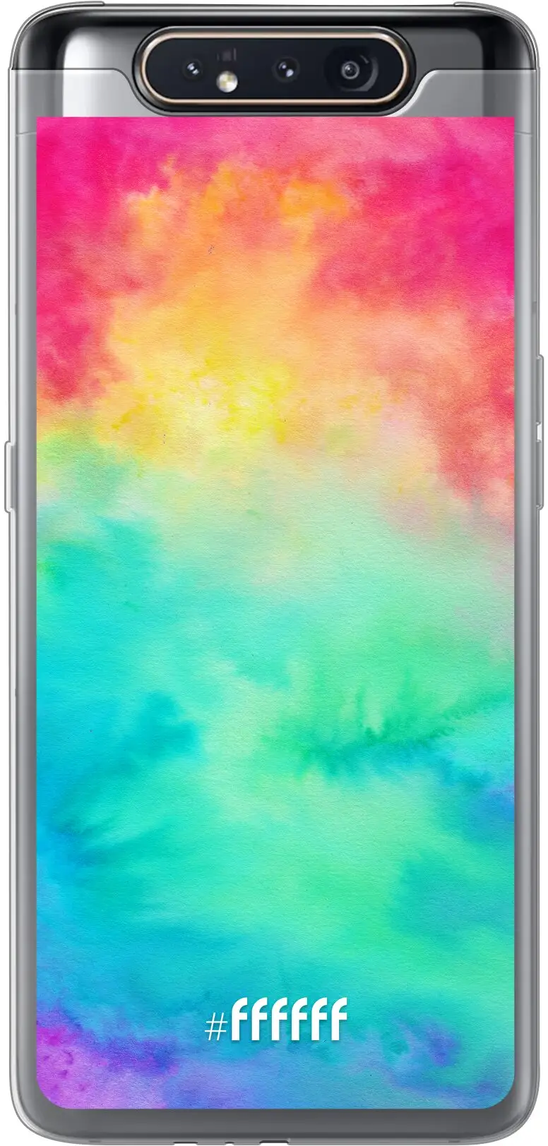 Rainbow Tie Dye Galaxy A80