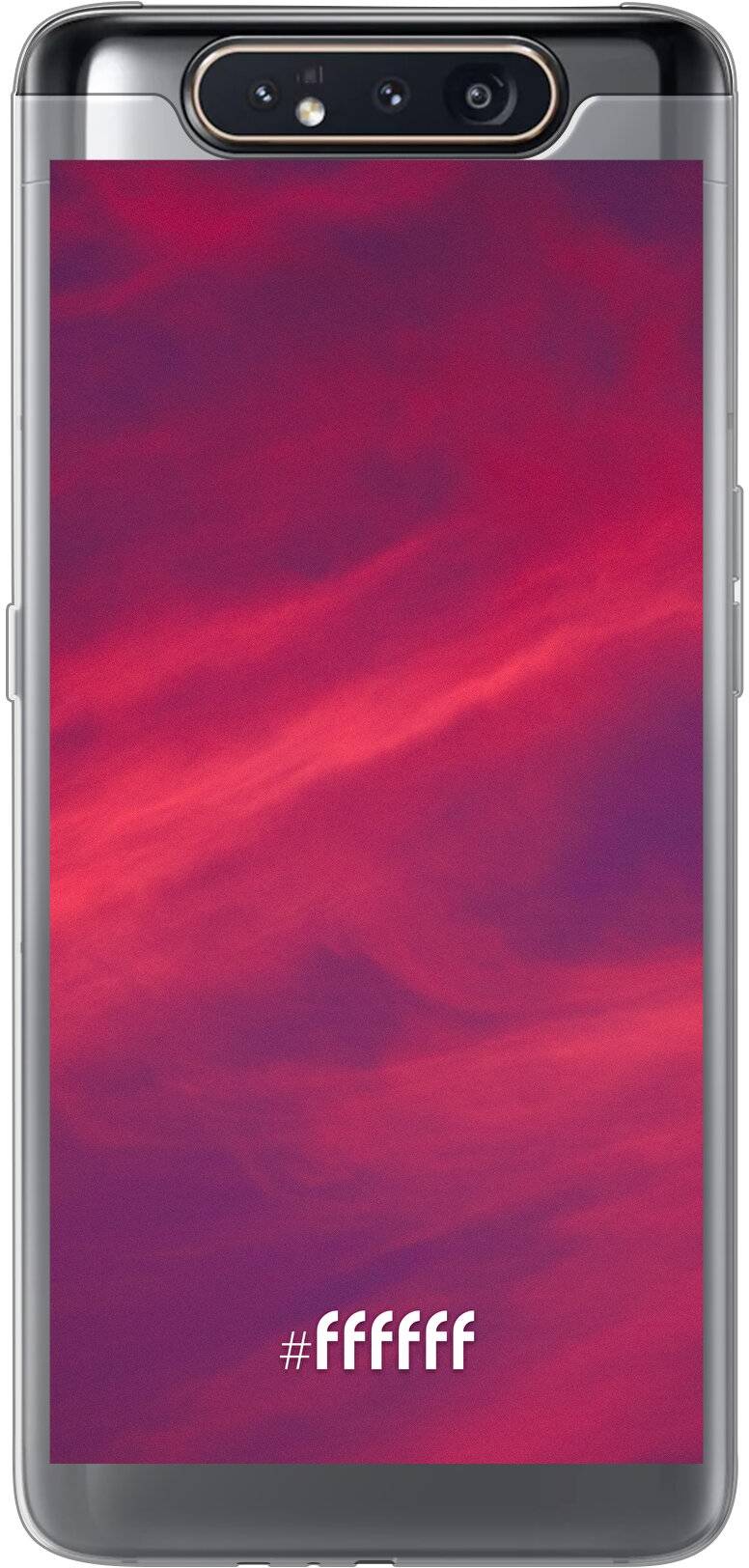 Red Skyline Galaxy A80