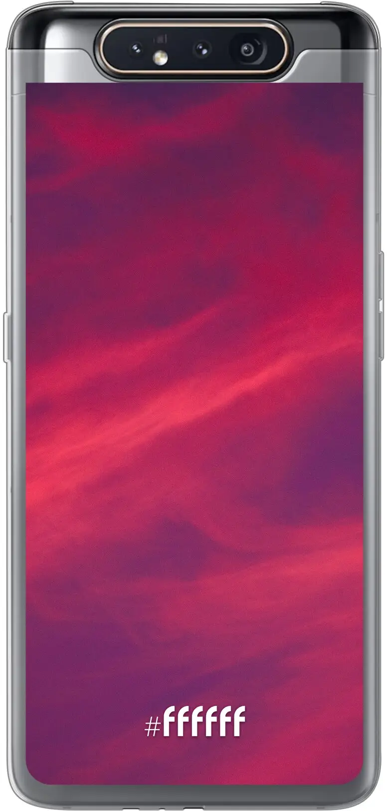 Red Skyline Galaxy A80